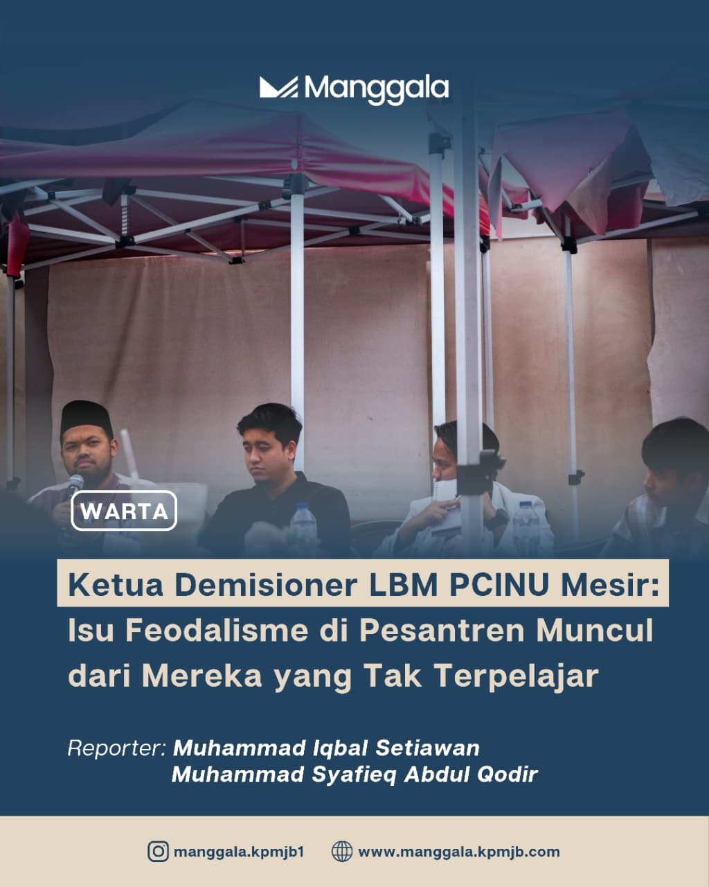 Ketua Demisioner LBM PCINU Mesir: Isu Feodalisme di Pesantren Muncul dari yang Tak Terpelajar